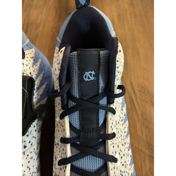 Nike Jordan UNC Alpha Menace Pro Mid D Football Cleats Size 13 PE Sample New - Picture 4 of 11